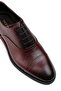 Genuine Leather Claret Red Casual Men's Shoes - 5