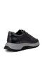 Genuine Leather Gray Men's Sneakers - 2