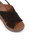 Genuine Suede Brown Women's Sandals - 4