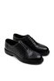 Genuine Leather Men's Black Daily Shoes - 2