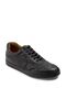 Genuine Leather Black Sneaker Men's Shoes - 7