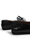 Genuine Leather Black Loafer Men's Shoes - 2