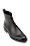 Genuine Leather Black Chelsea Men's Boots - 6