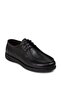 Genuine Leather Black Men's Casual Shoes - 7