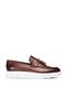 Tan Men's Loafer Shoes 01587MTBAP03 - 4