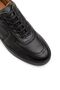 Genuine Leather Black Sneaker Men's Shoes - 5