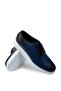 Genuine Leather Blue Comfort Casual Men's Shoes - 4