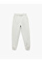 Comfortable Fit Jogger Sweatpants with Raised Pockets and Lace-Up Waist - 3