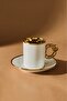 Coffee Cup Set for 6 People with Heart 80 ml - 5