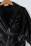Girl's Leather Jacket, Leather Coat, Faux Leather Jacket - 8