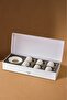 Coffee Cup Set for 6 People with Heart 80 ml - 6