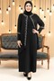 Efsun - Evening Dress - Black - Fhm628 - 2