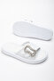 Shiny Stone Buckle Women's Non-Slip Soft Orthopedic Sole Daily Slippers - 6