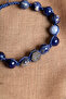 Certified Sodalite - Hematite Natural Stone Bracelet - 4