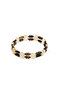 Certified Citrine - Hematite - Tiger Eye Natural Stone Bracelet - 6