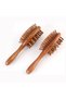 2 in 1 Wooden Double-Sided Brush Scalp Massage and Hair Brush Af-105 Meridian Comb - 6