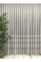 Skirt Striped Linen Plain Tulle 1/3 Tight Pleat - 3