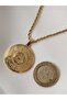 Steel Necklace Esmaül-Husna Written Gold Stainless Water Resistant - 5