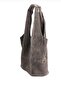 Lütvelizade Real Suede Leather Hand and Shoulder Bag Hobo Bag with Cosmetic Bag - 4