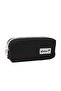 Double Compartment Pencil Bag 5 Colors Double Compartment Makeup Bag 310 Black Multi-Purpose Bag - 7
