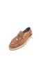 Comfortable and Stylish Genuine Leather Suede Women's Loafer – Saraç Embroidered Eva Sole - 7