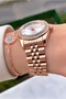 Brand Stone Rose Gold - Women's Watch - Gift Bracelet - Stylish Boxed Set - 4
