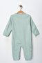Unisex Baby Patterned Zippered 3-Piece Romper 9-12-18 Months Cotton 3-Piece - 5