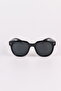 Mimosa Unisex Black Sunglasses - 5