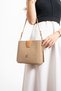 Medium Size Classic Sports Model 2 Strap Women's Shoulder Bag 4059 Black Tan 2801 - 2