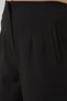 Women's Black High Waist Fabric Trousers 6650 - 5