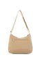 Women's Water Resistant Fabric 5 Compartment Cross Strap Beige School Travel and Shoulder Bag - 5
