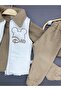 Baby Boy Sconce Detail Micro Inflatable Vest Set of 3 - 6