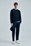 111050041 Luck Men's Sweatpants Navy Blue - 2