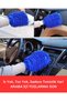 Professional Microfiber Car Wash Glove – Pasta Type Detail Cleaning Auto Glove - 1 Pcs - 9