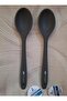 Pack of 2 Ivory Fireproof Non-Stick Large Size (27.5 cm) Silicone Spoon - 2