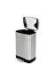 12l Stainless Steel Pedal Trash Bin – Space-saving Rectangular Waste Bin With Removable Bucket - 3