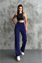 Women's Double Crepe Lycra Velcro Closure Palazzo Trousers 1103 - 5