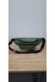 Unisex Khaki Waterproof Sports Cross Strap Two Compartment Waist and Shoulder Bag - 3