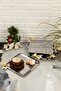 Nesto Stainless 6-Piece Set Butterfly-Detail General Serving Tray Silver - 4