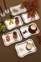 Naldo Coffee Presentation Tray Silver - Stainless Italian Model Set of 6 - 2