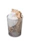 Mesh Wastebasket Trash Can – Silver & Black Steel Round Bin For Office, Home, Bathroom - 5