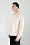 Summer Half Oversize Men's Shirt -801- Beige - 7
