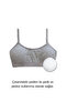 95% Cotton Girls' Thin Strap Training Bra Set of 3 |   Half Athlete - 7