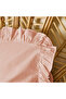 Soft Basic Ruffled 2-Piece Pillow Case - Dusty Rose - 50X70 cm - 2