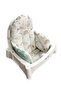 Cotton Baby Child High Chair Cushion Brown Rainbow Green - 6