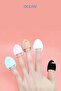 Finger Sponge Mini Puff Finger Face Makeup Sponge Under Eye Concealer Sponge 4 Pieces - 4