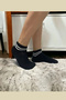 12 Pairs Men's and Women's Cotton Striped Colorful Booties Socks - 5