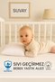 2 Pieces 100% Cotton Liquid Proof Baby Head Pillow Mattresses Cover with Zipper Baby Pillow Mattresses Cover
