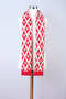 V Patterned Knitwear Shawl - 4