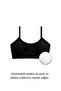 95% Cotton Girls' Thin Strap Training Bra Set of 3 |   Half Athlete - 5